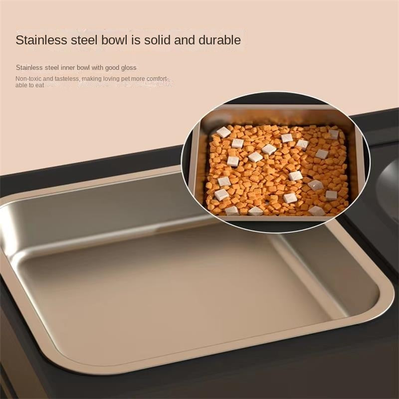 Elevate Your Pet's Dining Experience with Our Adjustable Feeding Bowl Stand