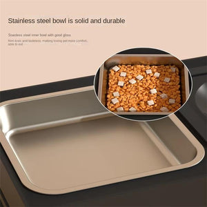 Elevate Your Pet's Dining Experience with Our Adjustable Feeding Bowl Stand