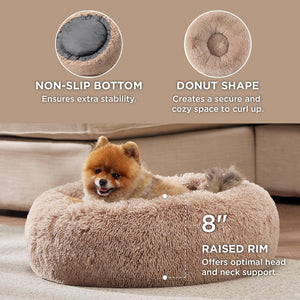 Why Your Pet Deserves the Non-Slip Round Plush Pet Bed Cushion
