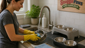How to Clean Non-Slip Pet Feeding Stations