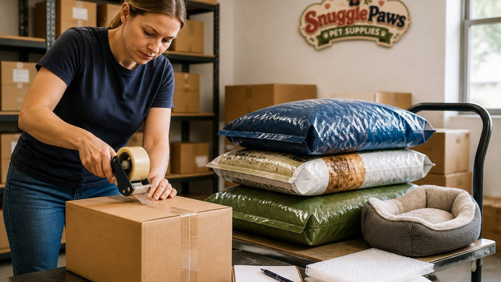 Tips for Shipping Heavy Pet Supplies Safely